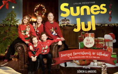 Fira jul med Sune och hans familj